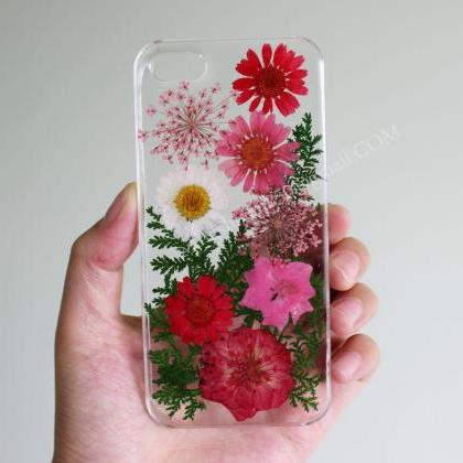 Iphone 6 Case,real Flowers Case,iphone 6 Plus..